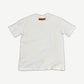 Louis Vuitton Rainbow Studio white short-sleeve tee back view showing clean unprinted reverse panel.