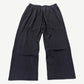 GV Gallery Raspberry Hills black sweatpants back view, baggy fit with drawstring waist and tapered cuffs.