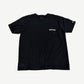 Chrome Hearts black cotton pocket tee with Chrome Hearts scroll logo on chest pocket and CH hem stamp