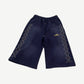 Happy Memories Don't Die HMDD Navy Crystals 3/4 Sweat Shorts