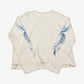 GV Gallery Raspberry Hills cream pelican thermal longsleeve with blue phoenix sleeve prints