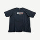 Vintage Pearl Jam No Code navy tee with three Polaroid-style album art panels printed across the chest