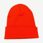 Chrome Hearts Orange White Embroidered Logo Beanie