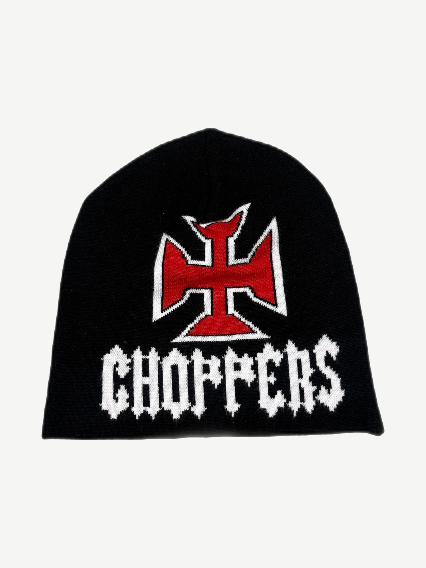 Vintage Black Red West Coast Choppers Beanie