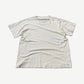 Vintage Marlboro Cowboy Adventure tee front, plain distressed white cotton with holes and natural aging.
