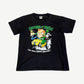 Vintage House of Pain Mean Green Machine tee with cartoon leprechaun driving yellow hot rod