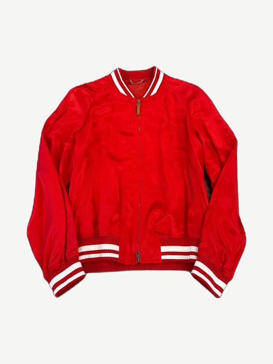 Louis Vuitton Red Souvenir Embroidered Jacket