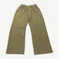GV Gallery Raspberry Hills olive Mash sweatpants back view with elastic waist and wide flared leg