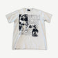 Enfants Riches Deprimes Devil in Disguise tee in faded black with hand-drawn devil graphic and red text.