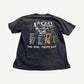 Ozzy Osbourne Scream Tour tee back view listing 2011 tour dates including San Juan Puerto Rico.
