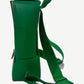 Bottega Veneta Green Arco Leather Intrecciato Backpack