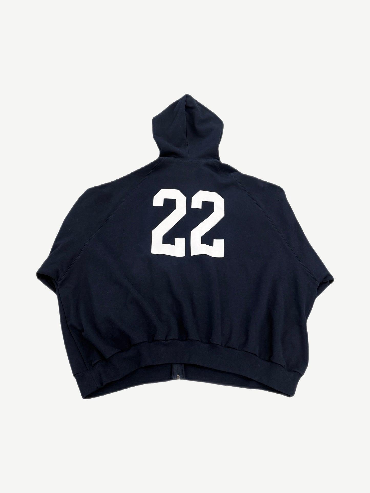 Balenciaga Navy Polo Zipup