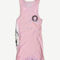 Chrome Hearts Deadly Doll Pink Tank Top