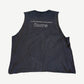 Vintage The Doors Lizard King cutoff tee back view with band logo and I am the Lizard King text