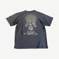 Vintage Metallica Pushead tee back view with skull, Nowhere Else to Roam text and US Summer 94 print