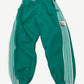 GV Gallery Raspberry Hills Lil Leon green scrunch sweatpants with drawstring waist and stacked leg.