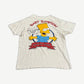 Vintage Bart Simpson white tee front with Don't Have A Cow Man speech bubble and Radical Dude banner