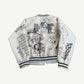Paly Hollywood Gray Bolinas Bomber Jacket