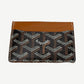 Goyard Brown Saint Sulpice Card Holder Wallet