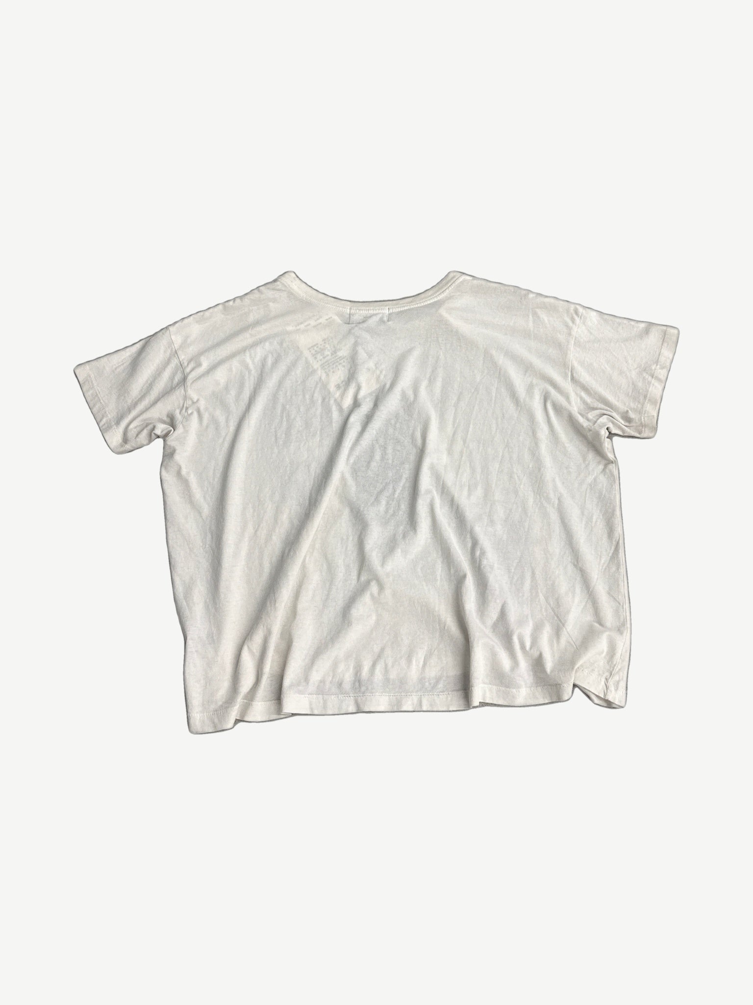 Enfants Riches Deprimes Keep Her Quiet tee back with bold black distressed slogan text print across.