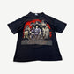 Vintage 1988 Ozzy Osbourne black band tee front with full color graphic and red Ozzy script logo.