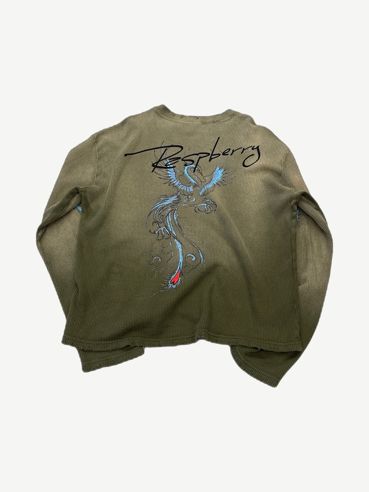 GV Gallery Raspberry Hills Green Pelican Thermal Longsleeve