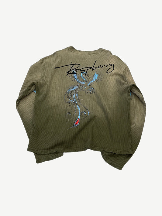 GV Gallery Raspberry Hills Green Pelican Thermal Longsleeve