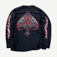 West Coast Choppers Devil Ace longsleeve back view with devil and ace of spades graphic.