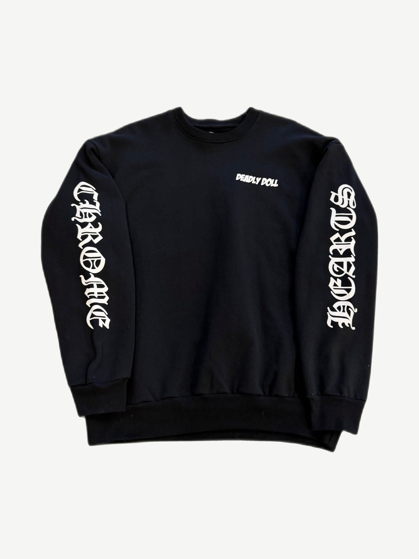 Chrome Hearts Deadly Doll Black Jesse Jo Stark Crewneck