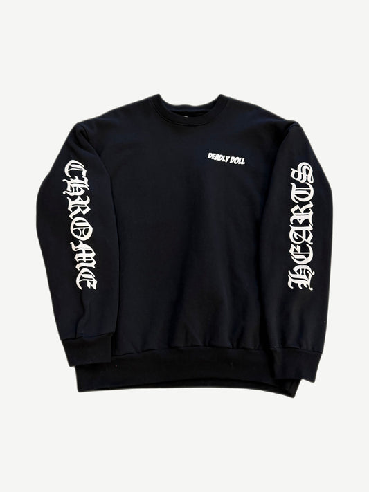 Chrome Hearts Deadly Doll Black Jesse Jo Stark Crewneck