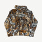 Chrome Hearts NOCTA camo hoodie back view with Drake collaboration graphic and allover green camouflage print