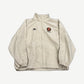 Supreme x Umbro stone cream cotton ripstop track jacket with embroidered Umbro crest