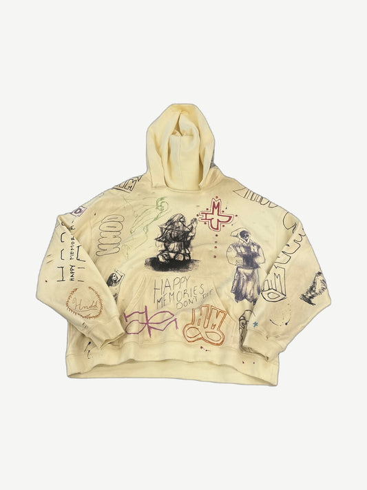 Happy Memories Don't Die HMDD Sketch Hoodie