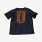 Vintage Metallica Summer 1998 North America tour tee back with full city date list in red