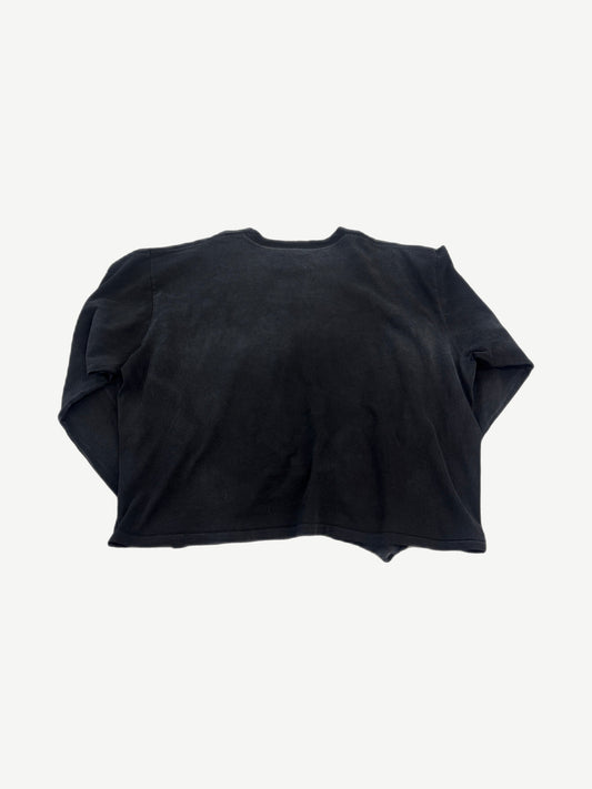 HMDD Choppers black longsleeve back with sleeve Iron Cross prints and Choppers script text