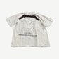 Vintage Metallica white tour tee back with stage set diagram and Wherever I May Roam 1991-1992 tour text print.