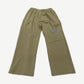 GV Gallery Raspberry Hills olive wide-leg sweatpants with RSP 3 stencil print and elastic waistband