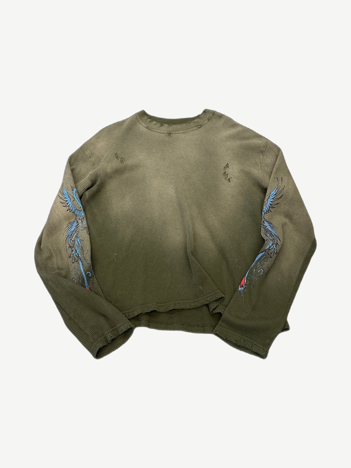 GV Gallery Raspberry Hills Green Pelican Thermal Longsleeve