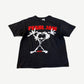 Vintage Pearl Jam Alive faded black tee with white stickman graphic and red Pearl Jam band logo