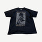 Vintage Pearl Jam Choices black concert tee with grayscale photo print of crouching child and band text.