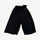 Protocol Index black folded waist shorts back with single rear patch pocket and small logo tag