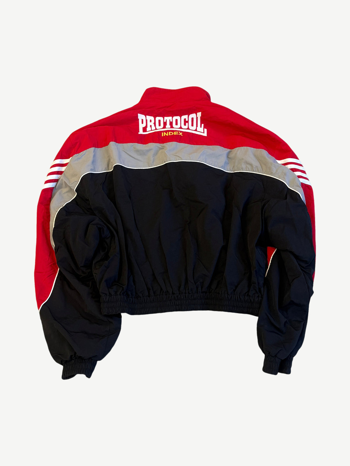 Protocol Index Red Paneled Track Jacket