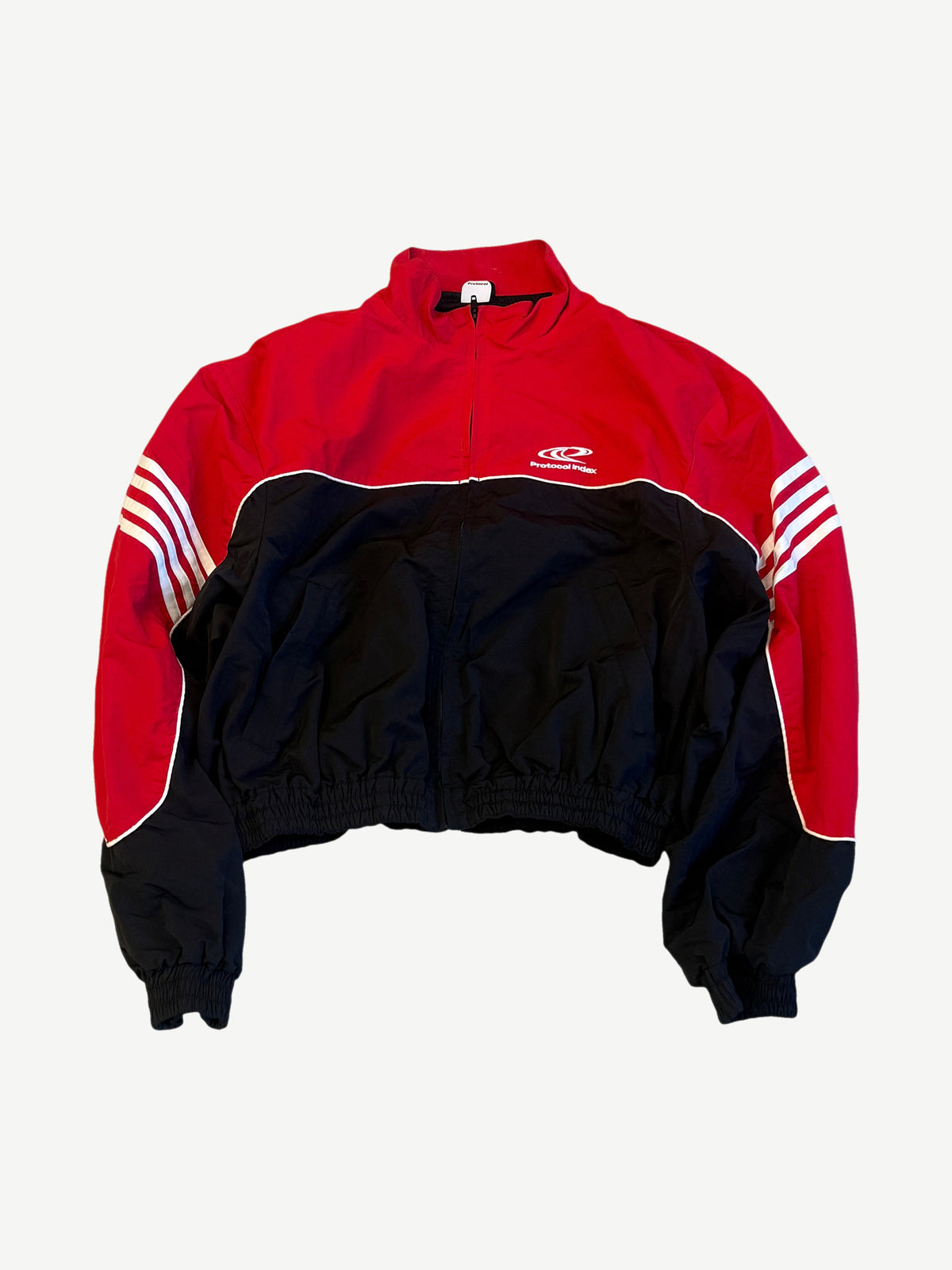 Protocol Index Red Paneled Track Jacket