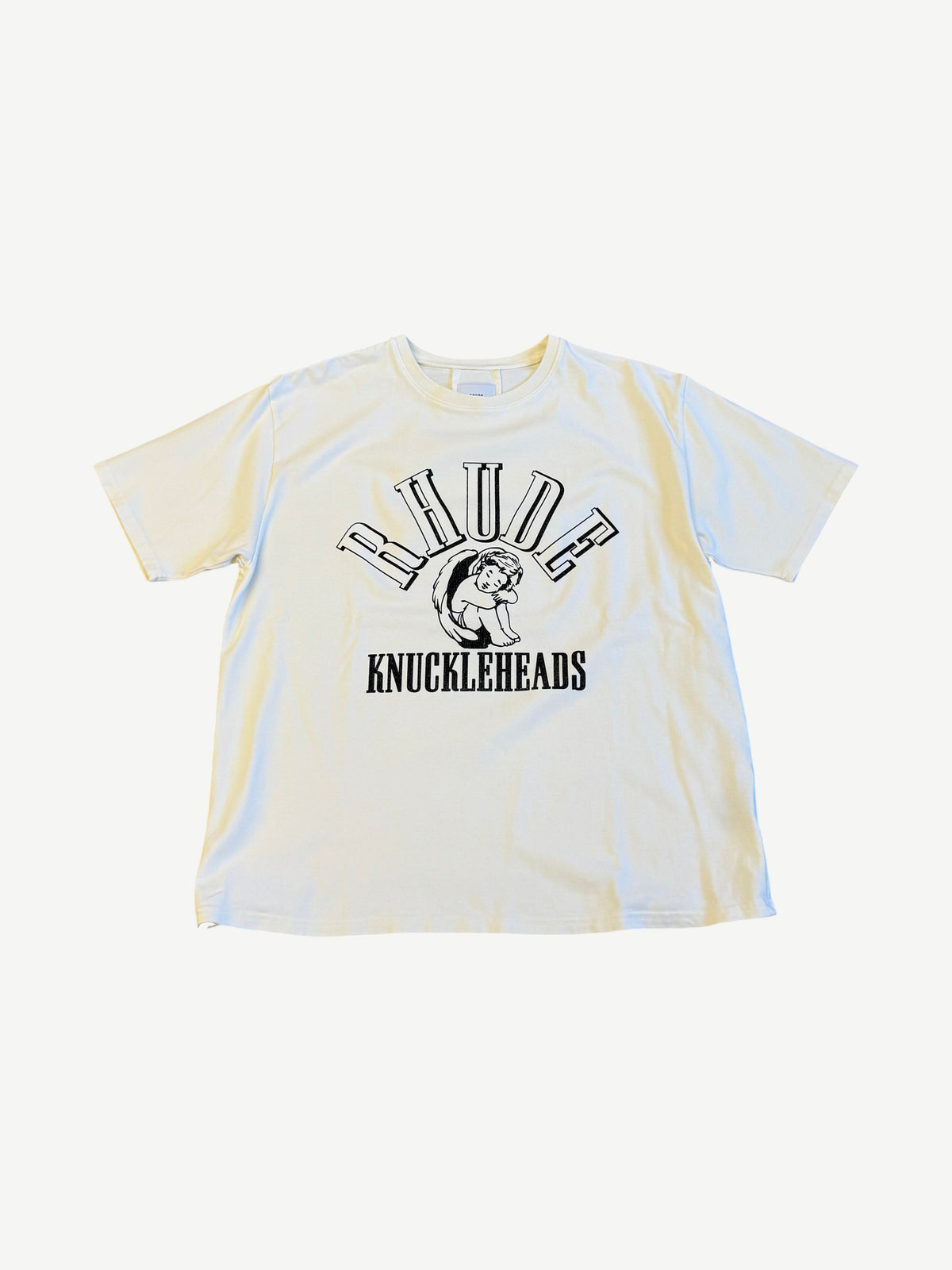 Rhude Vintage White Knuckleheads Tee
