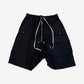 Rick Owens Black Bela Cargo Shorts