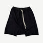 Rick Owens Black Pods Shorts