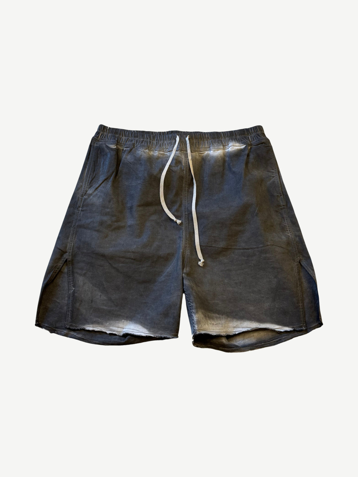 Rick Owens Dark Dust Long Denim Boxer Shorts