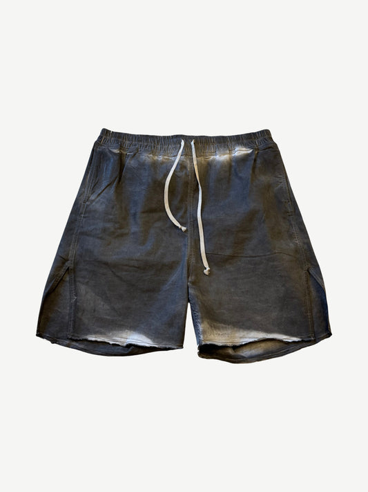 Rick Owens Dark Dust Long Denim Boxer Shorts