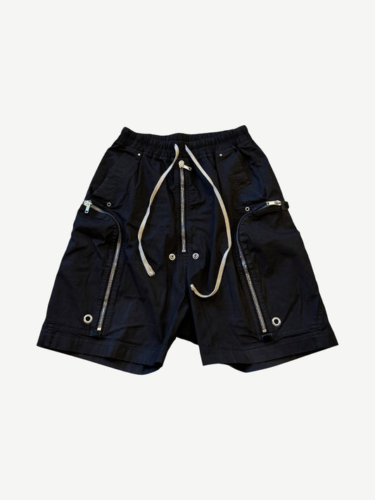 Rick Owens DRKSHDW Black Bauhaus Shorts