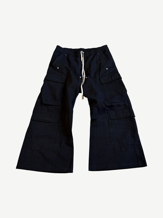 Rick Owens DRKSHDW Black Bela Cargo Pants